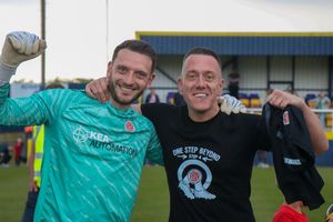 Celebrations from Shifnal Town's Midland League Premier Division play-off final triumph over 1874 Northwich (Picture: Kevin Wakerley)