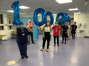 Supporting image for story: Vax centre delivers 100,000th jab