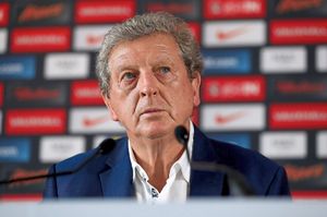 Roy Hodgson during a press conference in Chantilly, France. England were knocked out at the round of 16 stage of the 2016 European Championships last night after losing 2-1 to Iceland.