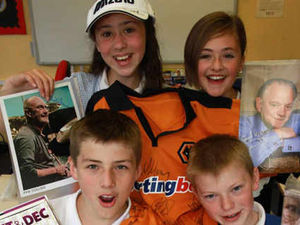 Supporting image for story: Stars take a shine to pupil's appeal