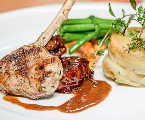 One of the restaurant's meals