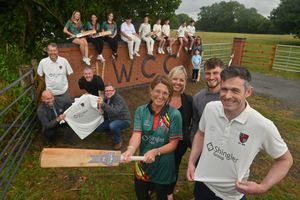 Shingler Group has created the new wall at Whittington Cricket Club as part of its sponsorship, with TG Builders Merchants providing the materials