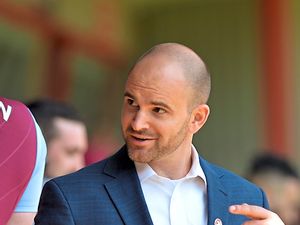 Walsall co-chairman Ben Boycott has visited from the US this week.