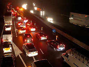 Supporting image for story: M6 chaos after lorry crash