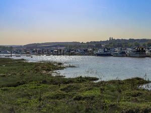 Supporting image for story: Habitat in many estuaries at high risk of being ‘squeezed’ out by climate change