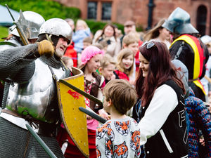 Supporting image for story: Medieval celebration held at Shrewsbury Castle - with pictures