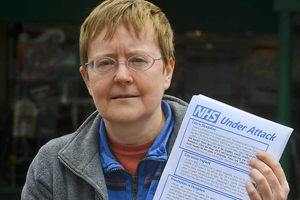 Gill George, of Shropshire Defend Our NHS group