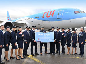 Supporting image for story: First TUI passenger flight from Birmingham to Singapore takes off  