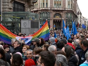 Supporting image for story: Hungarian parliament to vote on amendment to ban Pride events