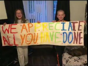 Supporting image for story: Students share messages to teachers at Wolverhampton school