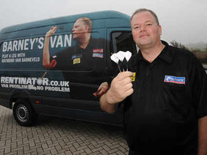 Supporting image for story: Barney's flying into the Grand Slam