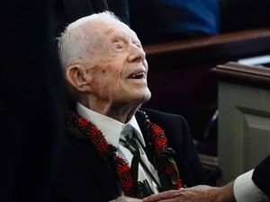 Supporting image for story: Former US president Jimmy Carter celebrates 100th birthday