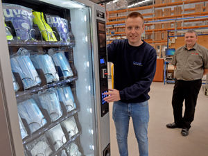 Supporting image for story: Vending machine company in Walsall adapting machines to dispense PPE