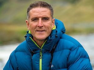 Supporting image for story: TV presenter Iolo Williams joins protest over 2,000-pig farm plan 
