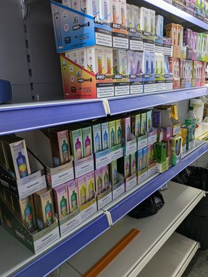 Some of the illicit items found on display during Trading Standards operations.