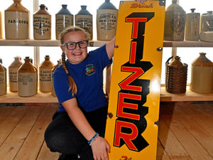 Supporting image for story: Meet the schoolgirl who just loves digging up treasures