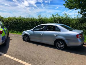 Supporting image for story: Driver arrested near Telford for missing tyres and being 'nearly three times over drink drive limit'