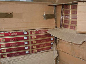 Supporting image for story: Police seize smuggled cigarettes