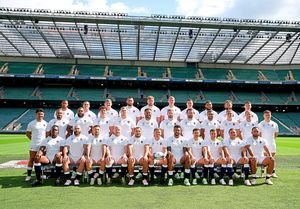 The England team