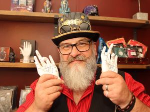 Supporting image for story: Market Drayton florists turn to steampunk and goth goods to beat rising costs