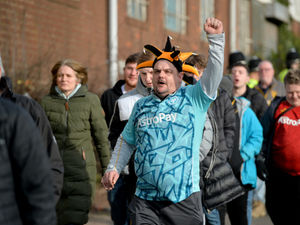 Supporting image for story: Black Country Derby: 15 photos of fans, flares and action around the big FA Cup clash