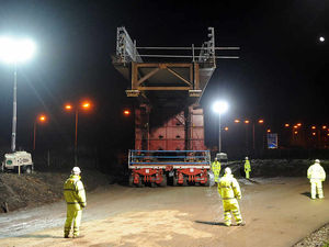 Supporting image for story: New 240-ton bridge installed on M54 - video