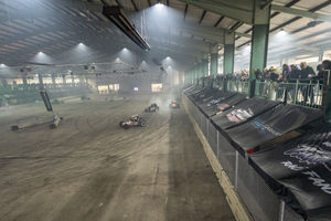 The event had brought hundreds of people to watch the cars in action. Photo: Ian Knight / Z70 Photography