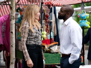 Supporting image for story: Nigel Bates returns as Cindy Beale knocked out by shovel in EastEnders special