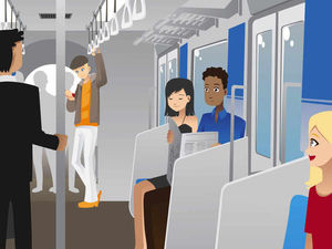 Supporting image for story: Short stories: Strangers on a tram