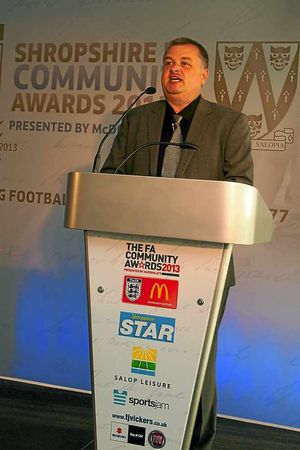 The Shropshire Stars Carl Jones was the MC