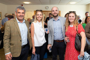 l-r Richard Tomlinson, Izzy Watts, Stephen Holloway and Agatha Hazelgrove
