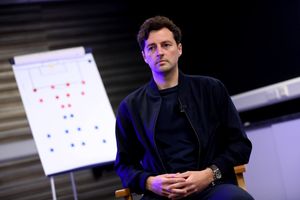 Ryan Mason being interviewed at the West Brom training ground (Photo by Adam Fradgley/West Bromwich Albion FC via Getty Images)