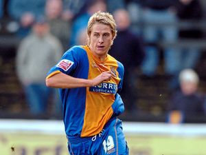 Dave Edwards during his Shrewsbury days