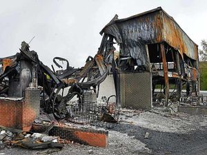 Supporting image for story: Stafford fire: Full impact of blaze revealed as ducks covered in oil and pollution miles away