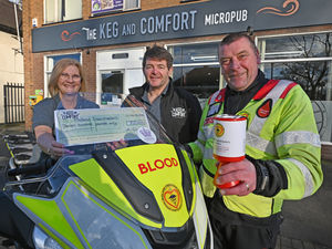 Supporting image for story: Generous pub regulars bounce back from break-in at boozer and raise vital cash for lifesavers
