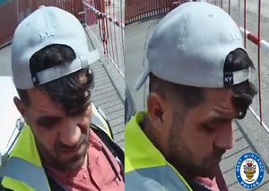 The man police want to speak to after a robbery at an industrial premises in Smethwick