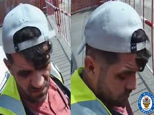 Supporting image for story: Man in a baseball cap sought by police following a burglary in Smethwick