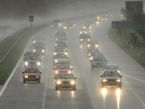 Supporting image for story: How to stay safe when driving in heavy rain