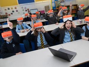 Supporting image for story: Council gives virtual reality headsets to all schools