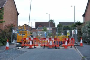 Landstone Road has been dug up for two years