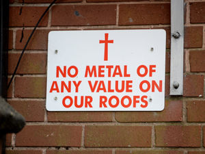 Supporting image for story: Metal thefts from churches across the Black Country and Staffordshire TREBLE in just one year