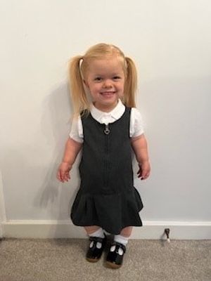 Ella has now started school