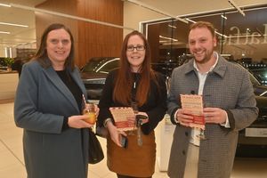 Ruth Westwood from Shropshire Council, Caroline Birch from Penguin MEP and Josh Coffey from Ricoh UK Products.