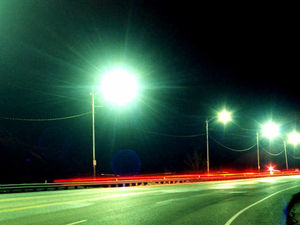 Supporting image for story: Blow in fight to get Market Drayton lights switched on at night