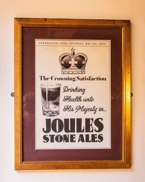 Pictures posted by Joule's Brewery show a peek inside the newly renovated Crown pub