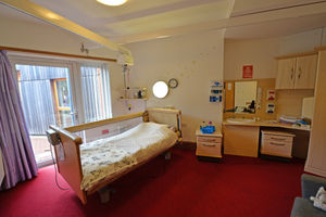 A bedroom at Acorns