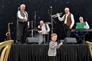 Brookside Jazz and a young fan