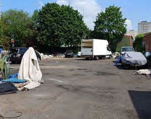 A photo of the proposed pool party site in Newtown, Birmingham. Submitted by West Midlands Police