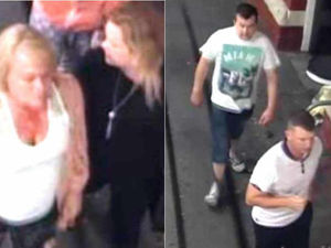 Supporting image for story: CCTV released of four wanted over Wellington assault