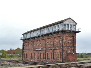 Supporting image for story: Historic Shrewsbury signal box in TV appearance